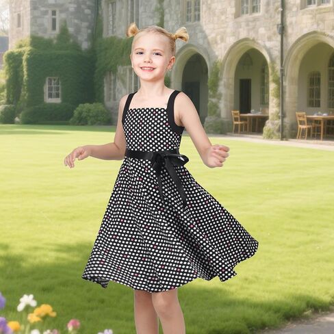 Sunny Fashion Girls Dress Heart Print Pink in Saudi Arabia