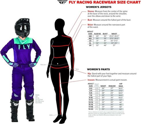 Fly Racing Women's F-16 Motocross Jersey ، Flightwight Racing MX Gear in Kuwait