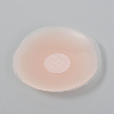6 Pairs with Box Invisible Silicone Nipple Covers Reusable Women Breast Petals Lift Bras Pasties Bra Padding Sticker Patch Adhesive Pads Intimate,Round Shape Pink in Saudi Arabia