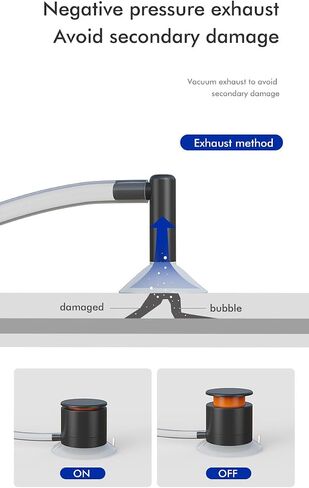 Car Windshield Crack Repair Kit with Vacuum Suction-Long-Lasting,Invisible Windshield Repair Kit for Chips and Cracks on SUVs,Trucks,Windows!Easy to Stop Crack Spreading in 20 Mins! (Round Repair) in Saudi Arabia