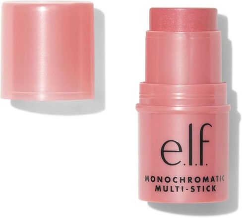 e.l.f. Monochromatic Multi Stick, Luxuriously Creamy & Blendable Color, For Eyes, Lips & Cheeks, Dazzling Peony, 0.17 Oz in Saudi Arabia