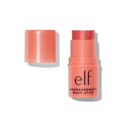 e.l.f. Monochromatic Multi Stick, Luxuriously Creamy & Blendable Color, For Eyes, Lips & Cheeks, Dazzling Peony, 0.17 Oz in Saudi Arabia