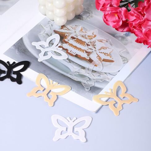 مقاطع حزام 12 PCS ، 4 ألوان مقاطع صدرية على شكل فراشة أنيقة لجعل مقطع حمالات Racerback لإخفاء الأشرطة ، محول حمالات الصدر إلى racerback للنساء مضادات الأبواق in Kuwait