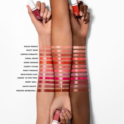 e.l.f. Camo Liquid Blush, Long-lasting Liquid Blush For High-pigment Color, Creates A Soft, Dewy Finish, Vegan & Cruelty-free, Bold-Faced Lilac in Saudi Arabia