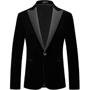 رجال فيلفيت السترة النحيفة تناسب سهرة الذروة الذروة بدلة زر واحدة لزر الزفاف حفلة عشاء رسمية حفل زفاف in Kuwait