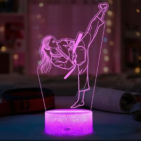 Gamepad 3D Lamp, Game Console Night Light for Kids, with 16 Colors Changing, Timer, 4 Flash Modes and Dimmable, Gaming Room Decor as Xmas Holiday Birthday Gifts, Gamer Gift for Boys Girls in Kuwait