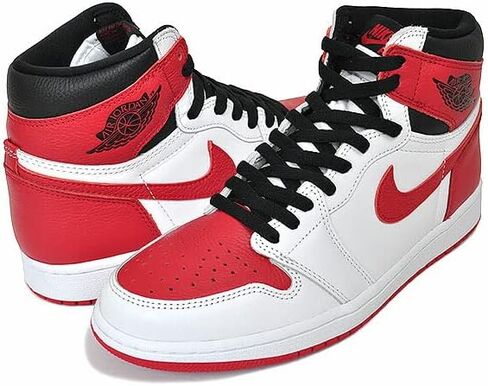 [Nike] Air Jordan 1 Retro High Aussie AIR JORDAN 1 HIGH OG HERITAGE white/university red-black 555088-161 Heritage AJ1 [Parallel Import] in Saudi Arabia