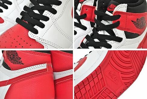 [Nike] Air Jordan 1 Retro High Aussie AIR JORDAN 1 HIGH OG HERITAGE white/university red-black 555088-161 Heritage AJ1 [Parallel Import] in Saudi Arabia
