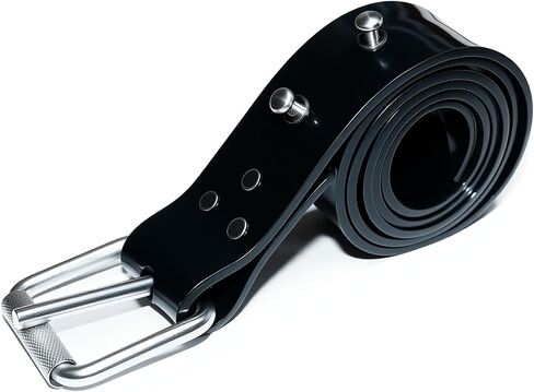Silicone Diving Weight Belt 54" (138cm) with Removable Stainless Steel Nail Heads - Ideal for Freediving & Spearfishing in Saudi Arabia