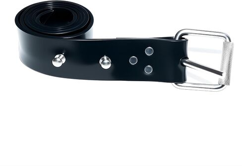 Silicone Diving Weight Belt 54" (138cm) with Removable Stainless Steel Nail Heads - Ideal for Freediving & Spearfishing in Saudi Arabia