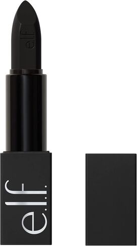 e.l.f. O Face Satin Lipstick, Richly Pigmented, Nourishing & Long-Lasting Creamy Lipstick, Infused With Jojoba, Vegan & Cruelty-Free, Pleased in Kuwait