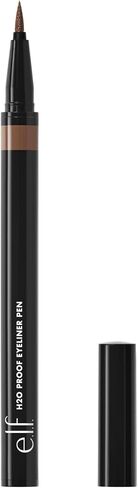 e.l.f. H2O Proof Eyeliner Pen, Felt Tip, Waterproof, Long-Lasting, High-Pigmented Liner For Bold Looks, Vegan & Cruelty-Free, Jet Black. 0.02 Fl Oz in Kuwait