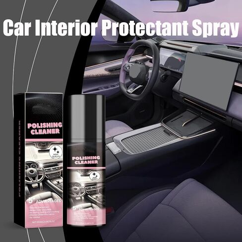 Favourcy Car Interior Breatant ، 2025 New Donkey Pro Poiling Cleaner ، Tekard Car Interior Interior Interior Interior All Giest Cars Plainer for Rubber ، Leather (2pcs) in Saudi Arabia