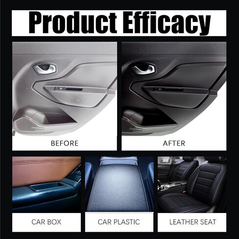 Favourcy Car Interior Breatant ، 2025 New Donkey Pro Poiling Cleaner ، Tekard Car Interior Interior Interior Interior All Giest Cars Plainer for Rubber ، Leather (2pcs) in Saudi Arabia