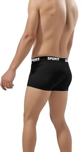 Mens Underwear Boxer Briefs for Men Moisture Wicking & Breathable Mens Briefs Underwear Waistband Men's Boxers in Saudi Arabia
