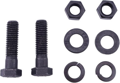 2x 1/2 "x2" خطاف pintle/مجموعة مجموعات التثبيت 8520 مع السداسي المكسرات غسالات القفل الثقيلة مسطحة متوافقة مع المشترين BH81780 BH82000 BH82516 BH850MM in Saudi Arabia