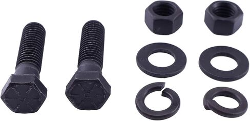2x 1/2 "x2" خطاف pintle/مجموعة مجموعات التثبيت 8520 مع السداسي المكسرات غسالات القفل الثقيلة مسطحة متوافقة مع المشترين BH81780 BH82000 BH82516 BH850MM in Saudi Arabia