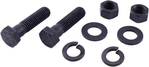 2x 1/2 "x2" خطاف pintle/مجموعة مجموعات التثبيت 8520 مع السداسي المكسرات غسالات القفل الثقيلة مسطحة متوافقة مع المشترين BH81780 BH82000 BH82516 BH850MM in Saudi Arabia