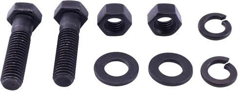 2x 1/2 "x2" خطاف pintle/مجموعة مجموعات التثبيت 8520 مع السداسي المكسرات غسالات القفل الثقيلة مسطحة متوافقة مع المشترين BH81780 BH82000 BH82516 BH850MM in Saudi Arabia