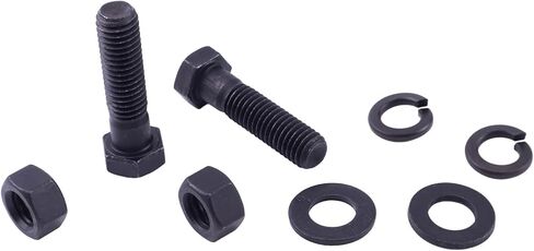 2x 1/2 "x2" خطاف pintle/مجموعة مجموعات التثبيت 8520 مع السداسي المكسرات غسالات القفل الثقيلة مسطحة متوافقة مع المشترين BH81780 BH82000 BH82516 BH850MM in Saudi Arabia