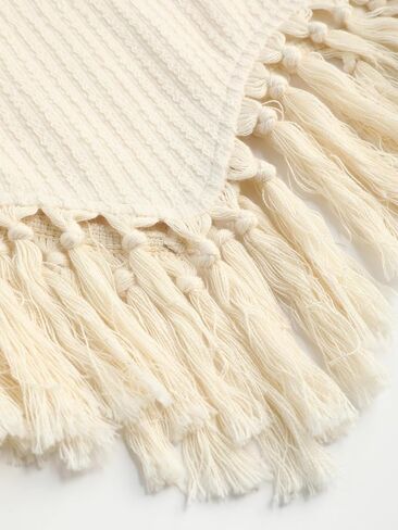 CIDER Sweaters for Women Crew Neck Fringe Long Sleeve Knit Crop Top Pullover Casual Basic Top Women's Long Sleeve in Saudi Arabia