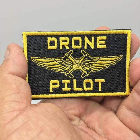 طيار الطائرات بدون طيار أجنحة UAS مطرزة الخطاف التكتيكي وحلقات الروح المعنوية الحدود الأمنية الأمنية الجيش البحري السفن خالية من الولايات المتحدة الأمريكية PAT-753 in Saudi Arabia