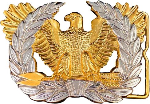 ضابط ضابط الجيش العسكري الأمريكي نسر الصعود الفضي والذهب حزام حزام حزام in Saudi Arabia