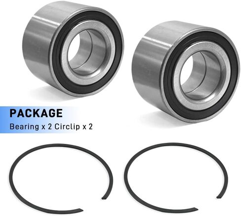 Front/Rear Heavy Duty Wheel Bearing Kit Compatible with Can Am Outlander Renegade 330 400 450 500 570 650 800 850 1000 Bombardier Outlander 330 400 Quest Traxter 500 650 in Saudi Arabia