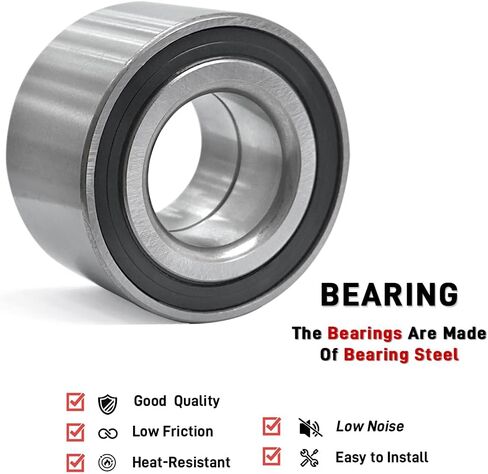 Front/Rear Heavy Duty Wheel Bearing Kit Compatible with Can Am Outlander Renegade 330 400 450 500 570 650 800 850 1000 Bombardier Outlander 330 400 Quest Traxter 500 650 in Saudi Arabia