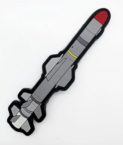AGM-84 Harpoon PVC Patch, 5 inch with Hook and Loop in Saudi Arabia
