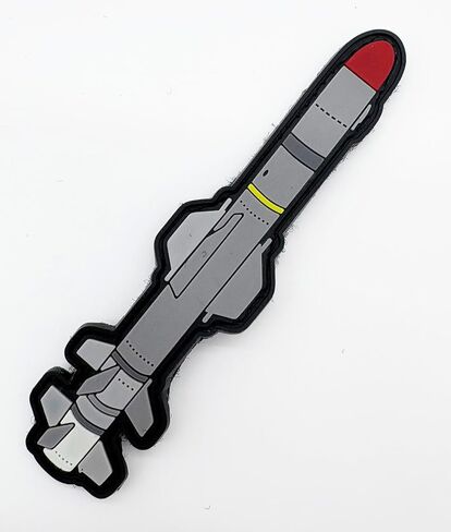 AGM-84 Harpoon PVC Patch, 5 inch with Hook and Loop in Saudi Arabia
