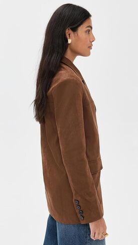 سترة المصنع الإنجليزي للسيدات من جلد الغزال in Saudi Arabia