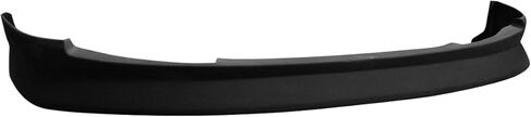 Front Bumper Lip, Compatible with 1999-2000 Honda Civic, CS Style PU Front Lip Chin Spoiler Splitter, Unpainted Black, 1PC in Saudi Arabia