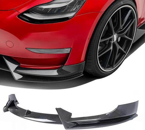Side Skirts for 2017-2025 Tesla Model 3, Model 3 Accessories Body Kit Rocker Panel Trim Guard Carbon Fiber 4 pcs (Carbon Fiber) in Saudi Arabia