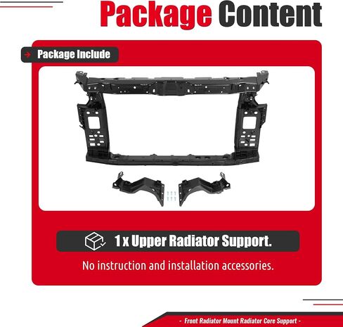 مجموعة دعم Core Core Front متوافقة مع 2015-2017 Hyundai Sonata دون استبدال هجين لـ HY1225179 64101C2000 in Saudi Arabia