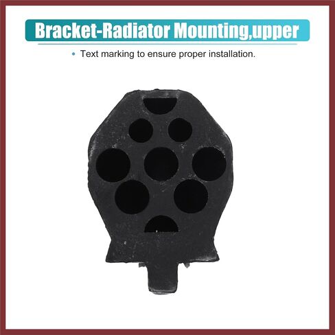 2pcs Upper Rubber Cushion Bushing Radiator Mount Insulator for Chevrolet Cruze 14-18 for Chevrolet Impala 14-20 for Cadillac XTS 2018 for Buick Encore 2013-2022 No.13306606 Replace Parts in Saudi Arabia