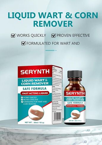 Wart Remover,Skin Tag Remover,17% Salicylic Acid Liquid Wart Remover,Fast-Acting Removal for Men & Women Toes Feet,Freeze Off for Common Calluses,Genital,Flat,Plantar Wart,H Warts,Corn on Toes, 30ML in Saudi Arabia