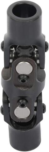 3/4 "Round * 3/4" Round Smooth Steering Confincts Universal Black Double U-Coint Shaft Smooth 143mm in Kuwait