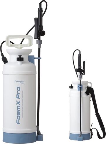 رشاشات الرشاشات بالإضافة إلى رغوة الرغوة Poamx Pro ، ومضخة عالية الضغط 45 رطل ، وأختام Viton® ، وتفاصيل السيارات ، ورذاذ رغوة غسيل السيارات ، وتنظيف HVAC وتنظيف السطح ، ورذاذ مضخة الرغوة 2 جالون in Saudi Arabia