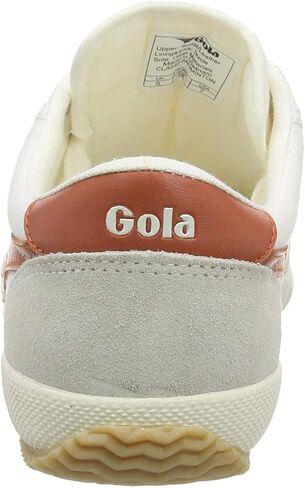 حذاء رياضي لكرة الريشة للسيدات من Gola، أبيض فاتح/ذهبي، 8.5 in Saudi Arabia