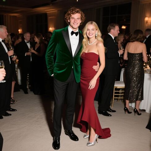 Mens Velvet Suit 2 Pieces Slim Fit Tuxedo Peak Lapel Blazer One Button Formal Jacket Pants for Wedding Prom Dinner in Saudi Arabia