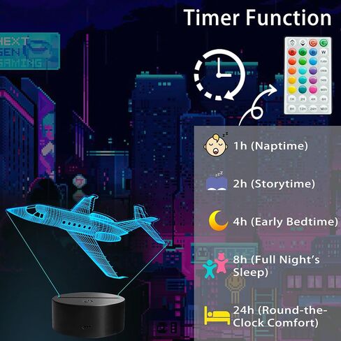 Gamepad 3D LAMP ، Game Console Light For Kids ، مع 16 لونًا تغييرًا ، توقيتًا ، 4 أوضاع فلاش ، ديكور غرفة ألعاب ، هدايا عيد ميلاد عيد الميلاد ، هدية ألعاب للأولاد in Kuwait