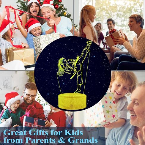 Gamepad 3D Lamp, Game Console Night Light for Kids, with 16 Colors Changing, Timer, 4 Flash Modes and Dimmable, Gaming Room Decor as Xmas Holiday Birthday Gifts, Gamer Gift for Boys Girls in Kuwait