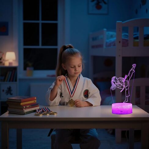 Gamepad 3D Lamp, Game Console Night Light for Kids, with 16 Colors Changing, Timer, 4 Flash Modes and Dimmable, Gaming Room Decor as Xmas Holiday Birthday Gifts, Gamer Gift for Boys Girls in Kuwait