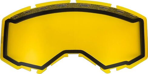 FLY Racing Adult Goggle Replacement Dual Lens with Vents (Yellow, Fits Zone Pro, Zone and Focus Models) in Saudi Arabia