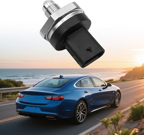 12627092 Fuel Rail Pressure Sensor Compatible with Chevy Impala 2.5L 2014-2019 with Colorado 2.5L 2015-2016 with Malibu 2.0L 2.5L 2013-2016 with Camaro 2016 with Cadillac ATS CTS 2013-2016 in Saudi Arabia
