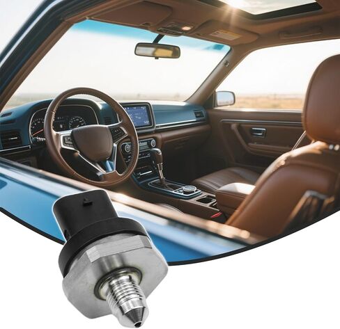 12627092 Fuel Rail Pressure Sensor Compatible with Chevy Impala 2.5L 2014-2019 with Colorado 2.5L 2015-2016 with Malibu 2.0L 2.5L 2013-2016 with Camaro 2016 with Cadillac ATS CTS 2013-2016 in Saudi Arabia
