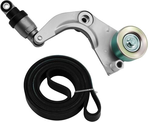 Drive Belt Telection & Serpentine Kit لعام 2007-2011 Honda Civic 1.8L L4 ، استبدل 39054 31170-RWK-005 7pk2170 in Saudi Arabia