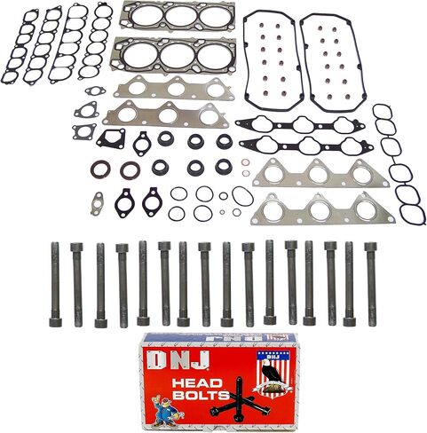DNJ HGB161 Cylinder Head Gasket set with Head Bolt Kit For 2003-2011 Mitsubishi Montero 3.8L 3797cc 230cid V6 SOHC in Saudi Arabia