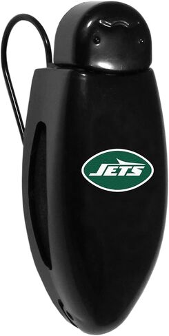 Siskiyou Sports NFL New York Jets Visor Clip for Sunglasses, Black, One Size in Saudi Arabia